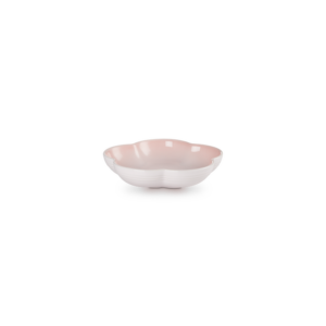 Le Creuset Flower virág alakú kerámia tányér 20 cm shell pink