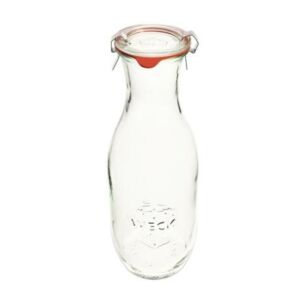Weck befőttesüveg üvegtetővel Saft 1 liter