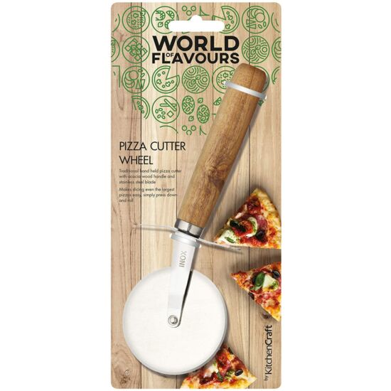 Kitchencraft World of Flavour pizzavágó 