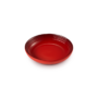 Kép 2/2 - Le Creuset kerámia mélytányér 22 cm piros