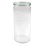 Kép 1/2 - befőttesüveg üvegtetővel Zylinder 1040 ml